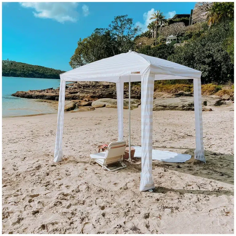 Parasol Carré 150 × 150 cm avec Parois Amovibles
