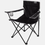 Chaise de camping avec accoudoir