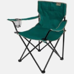 Chaise de camping avec accoudoir