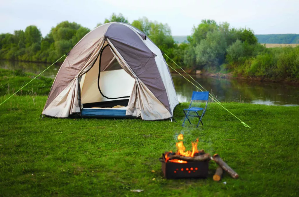 Tente de camping
